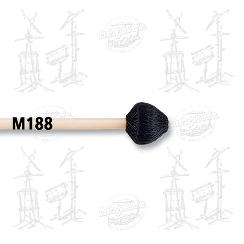 VIC FIRTH M188 Mailloche Noyau Caoutchouc Hard 