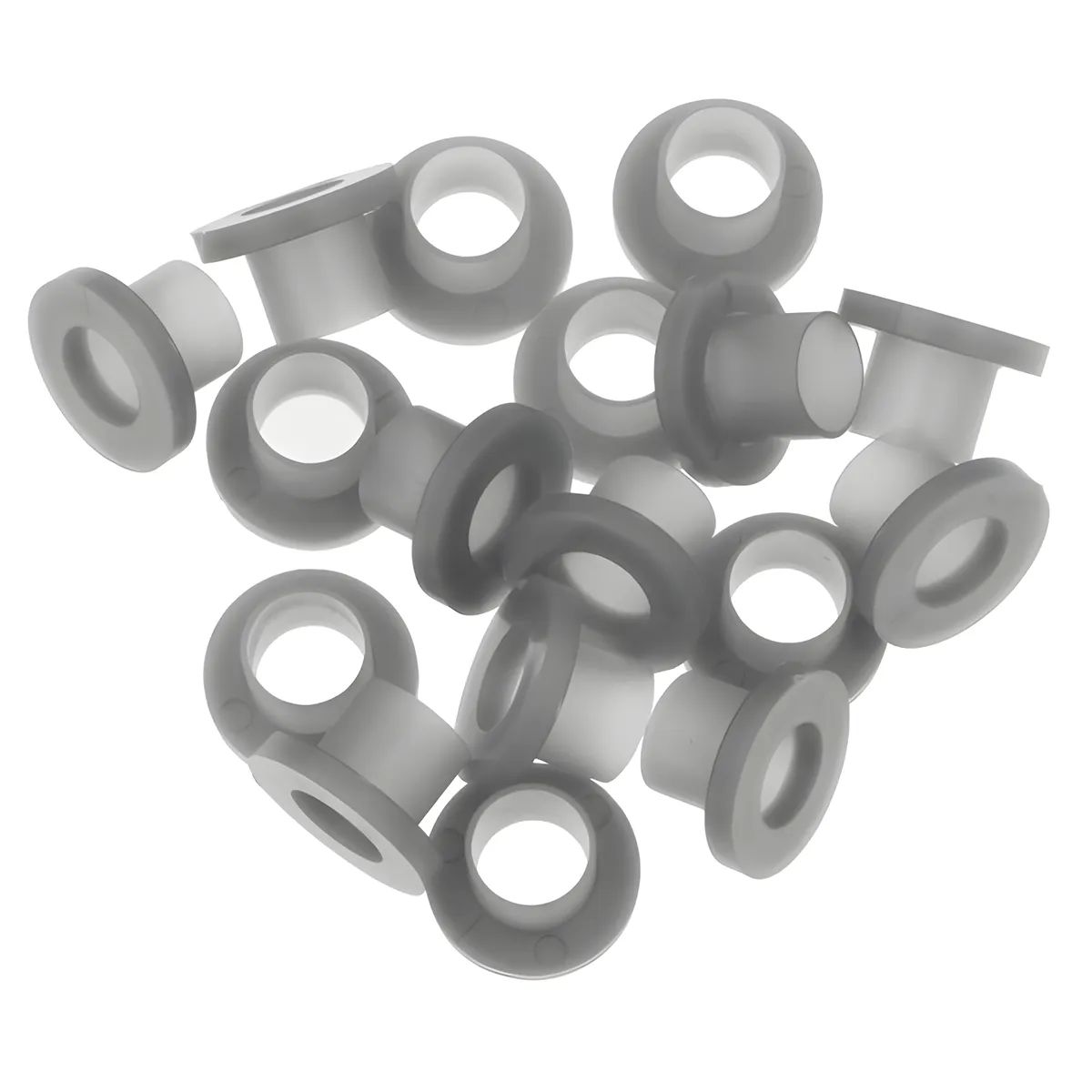 Rondelle Danmar Nylon - Gris - 100Pcs