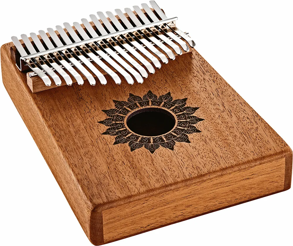 Kalimba Meinl Sonic Energy 17 Lames Mahogany - Soundhole - Do Majeur