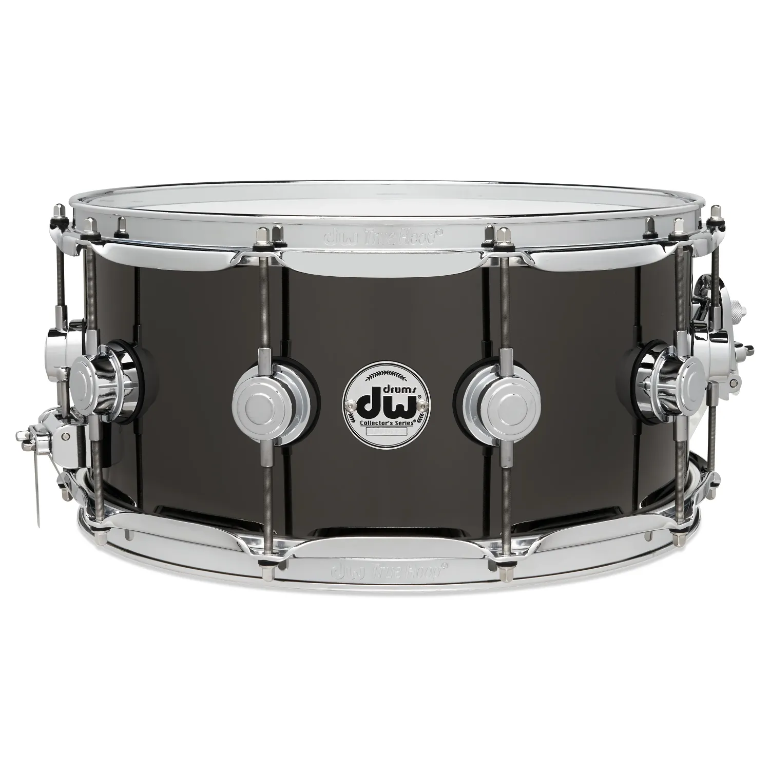 DW Collector's Caisse Claire 14"x 6.5" Metal Satin Black Over Brass