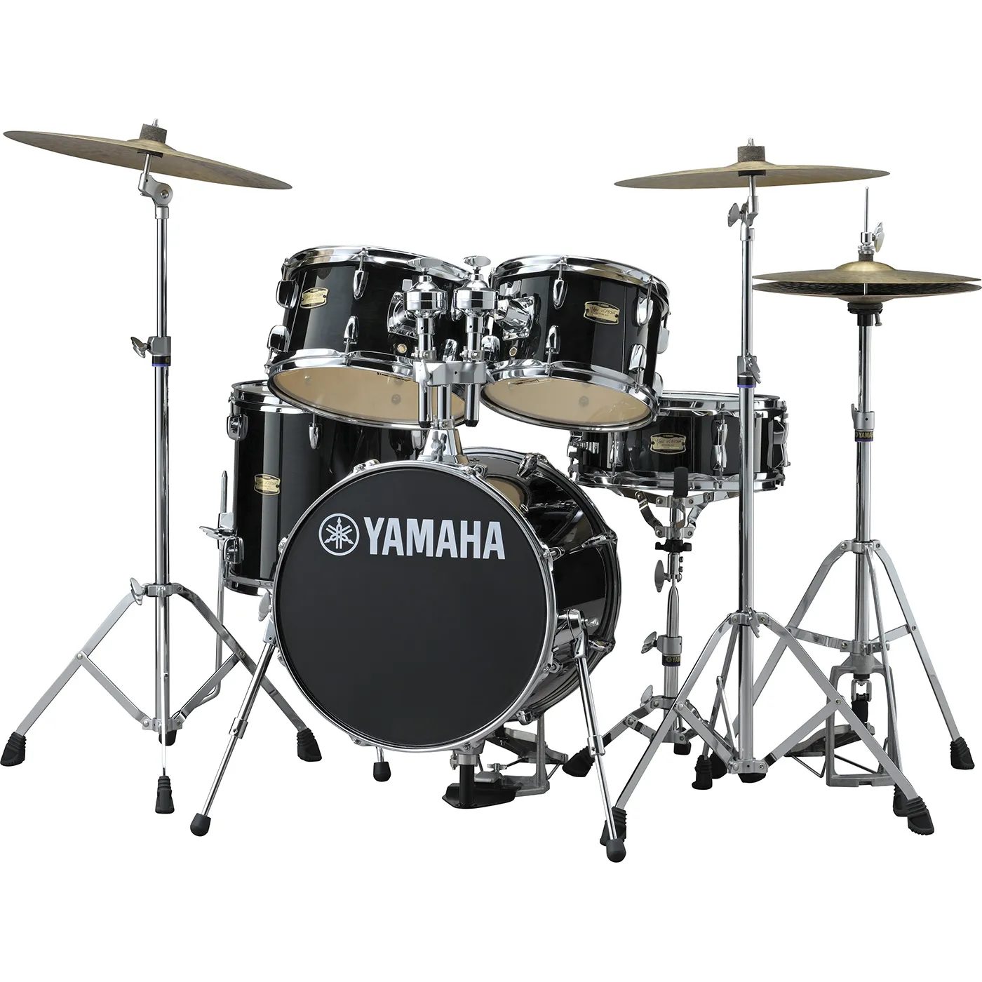 YAMAHA Junior Kit Manu Katche Batterie 16"/5Pcs Raven Black + Access