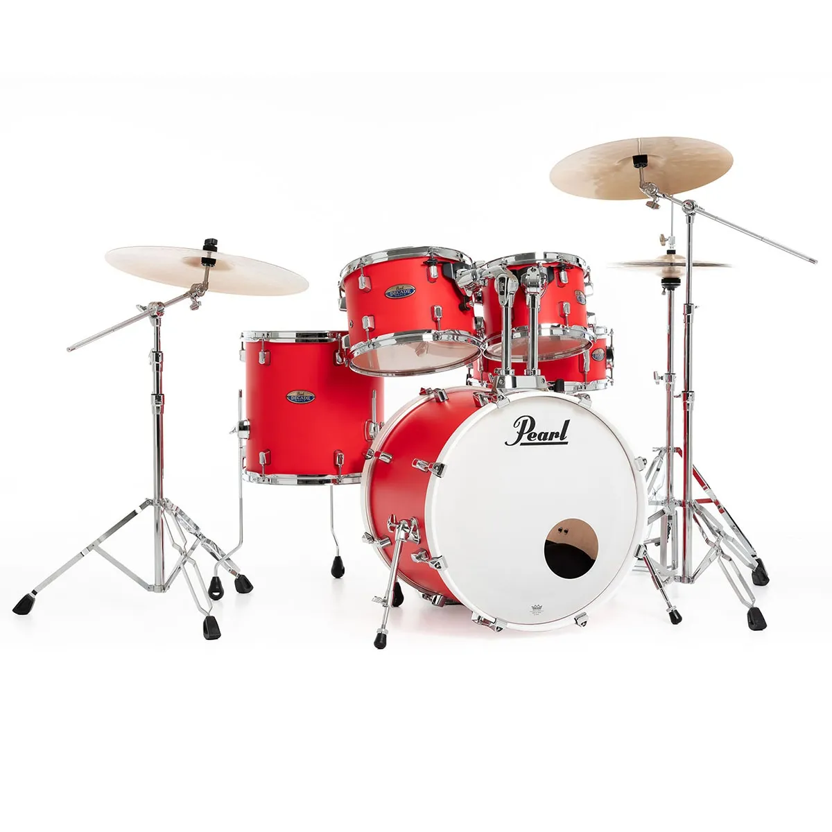PEARL Decade Maple Batterie 20"/5pcs Matte Racing Red