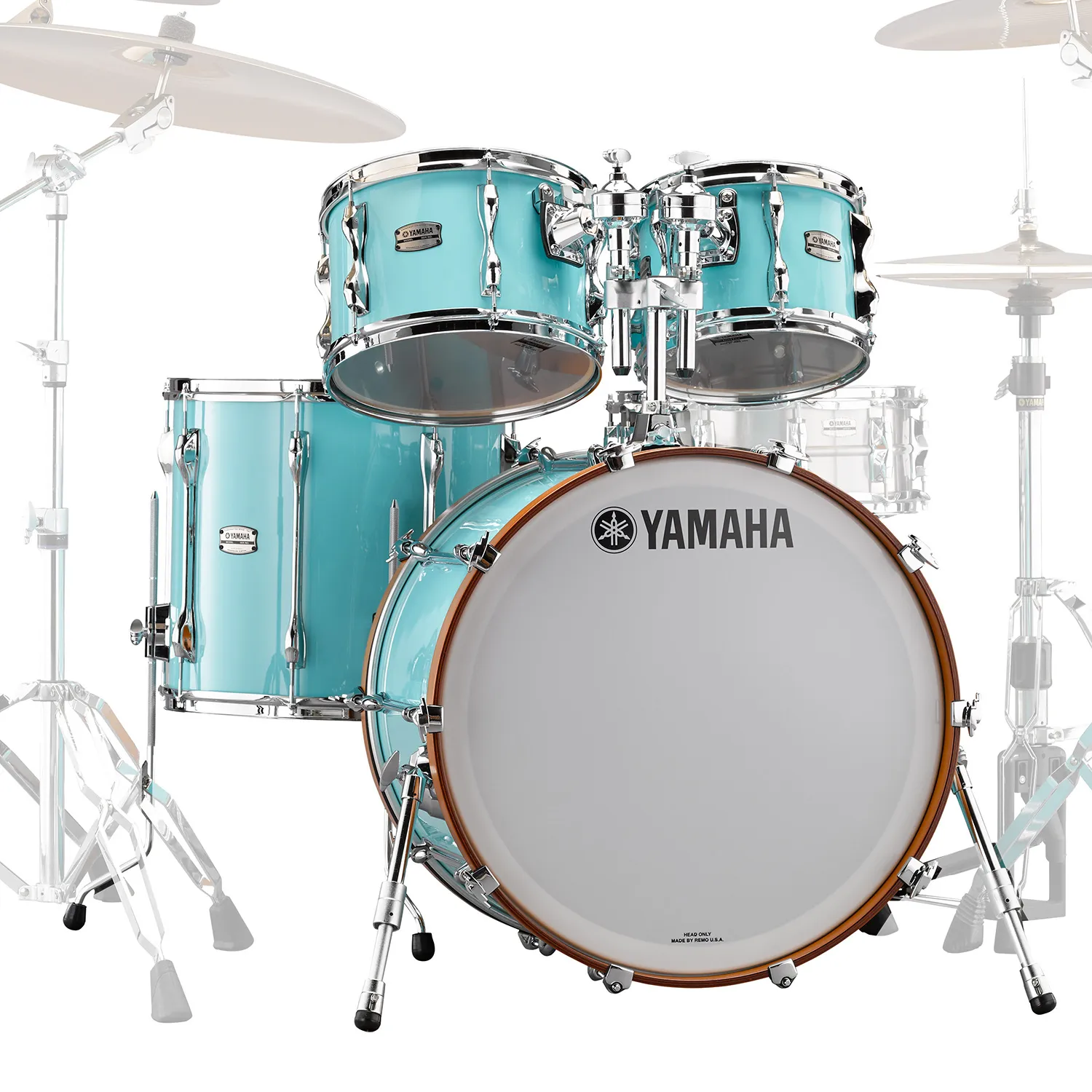 YAMAHA Recording Custom Batterie 20"/4Pcs Surf Green