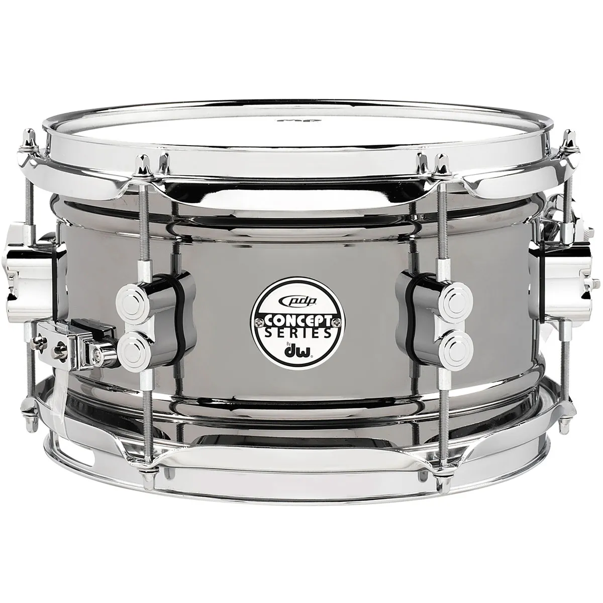 PDP Concept Series Caisse Claire 10"x 06" Black Nickel Over Steel