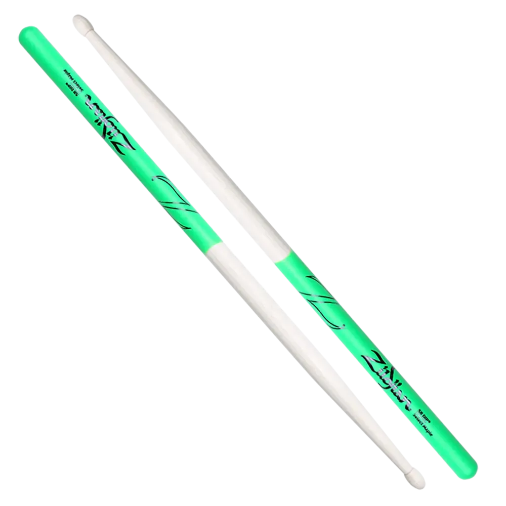 ZILDJIAN Z5BMDG Baguettes 5B Green Dip