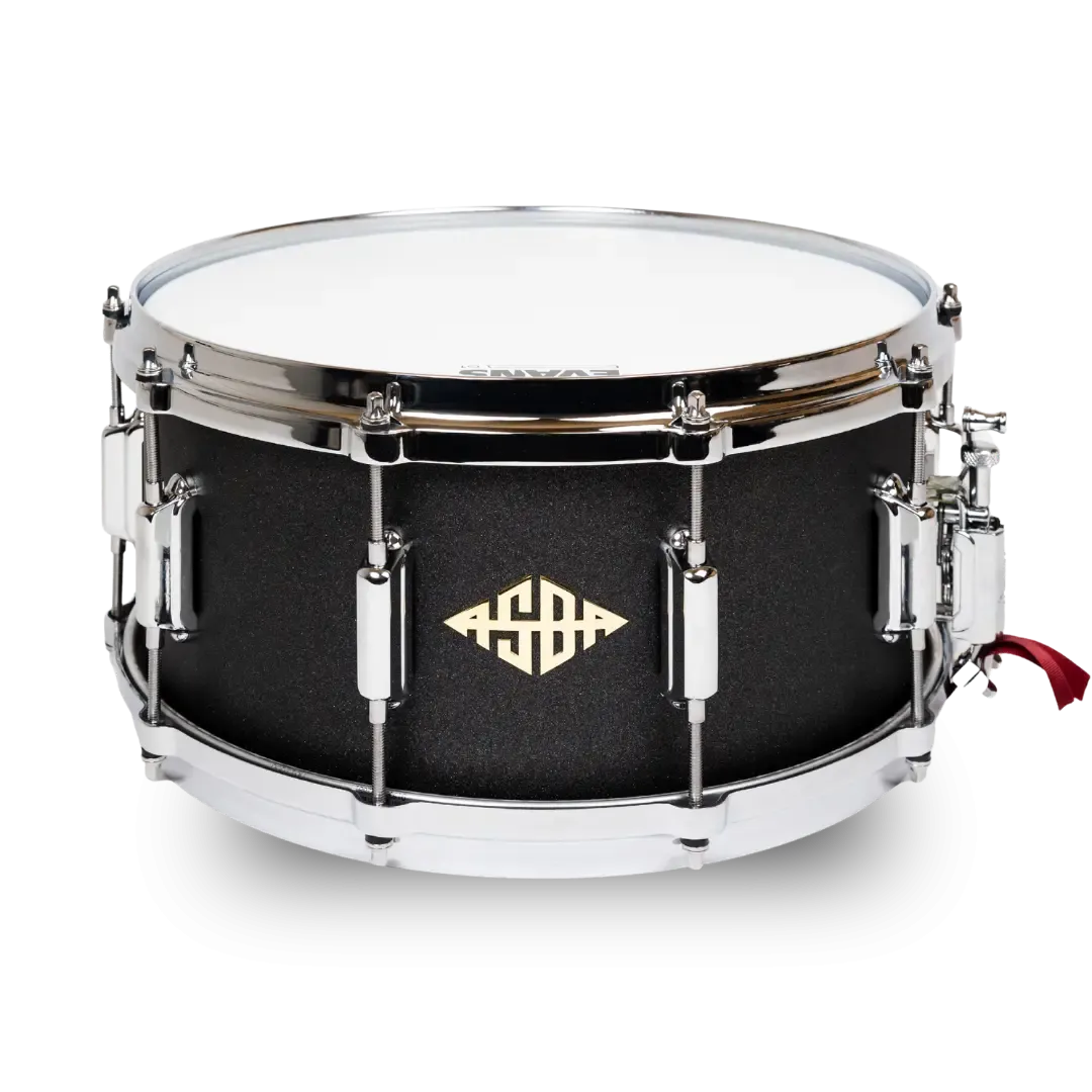 ASBA Caisse Claire Metal 14''x 6,5'' January Black