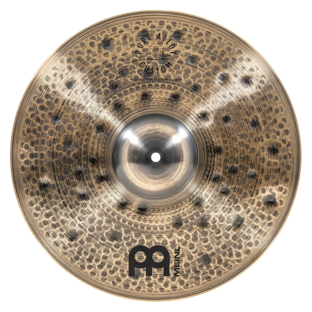 MEINL Pure Alloy Custom 16" Extra Thin Hammered Crash
