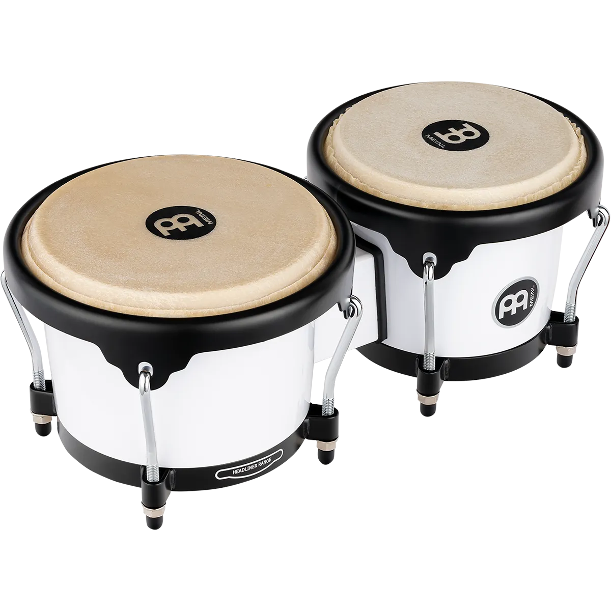 Bongos Meinl Journey Series Hb50 - Bright White