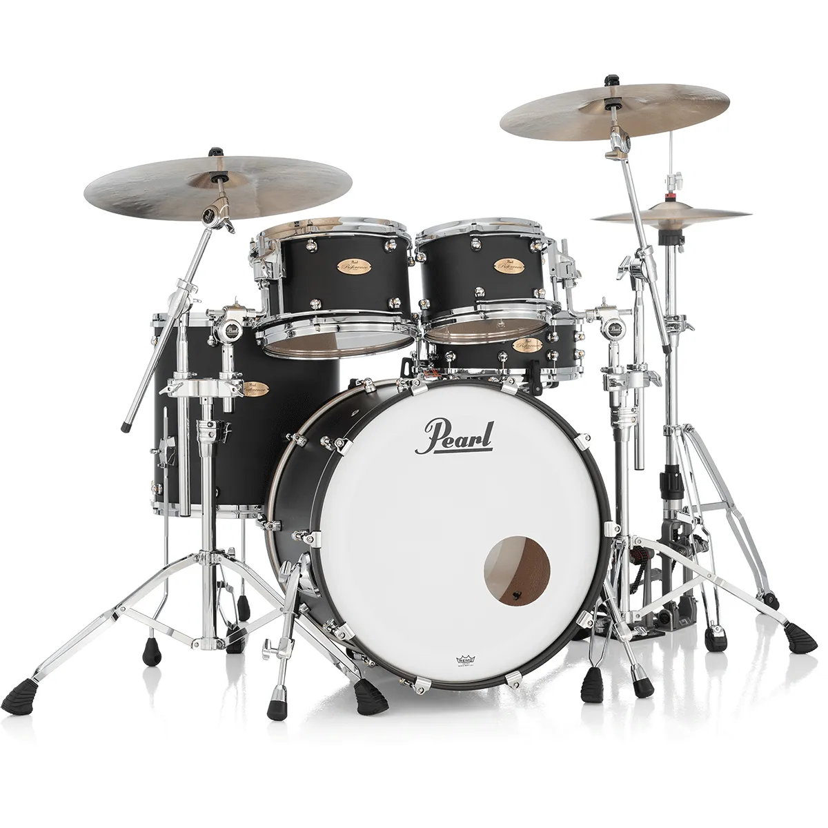 PEARL Reference One Batterie 22" Matte Black Mist (Gyrolock-L)