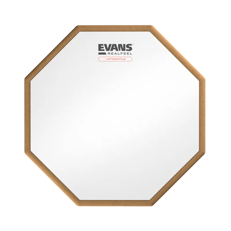 Practice Pad Evans Realfeel 10" Attacktile - White