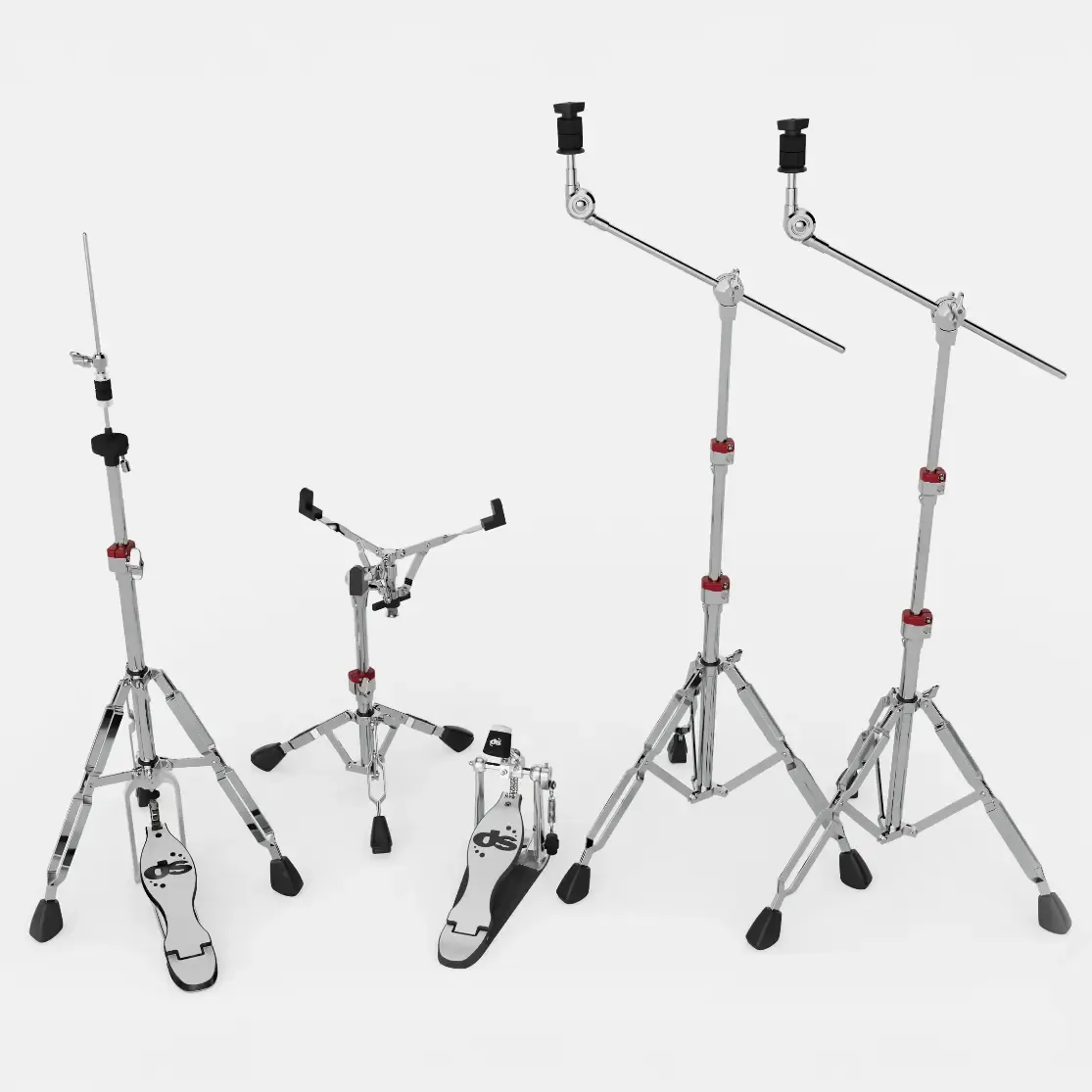 DS DRUMS HPK300 300 Series Pack Hardware 5pcs  