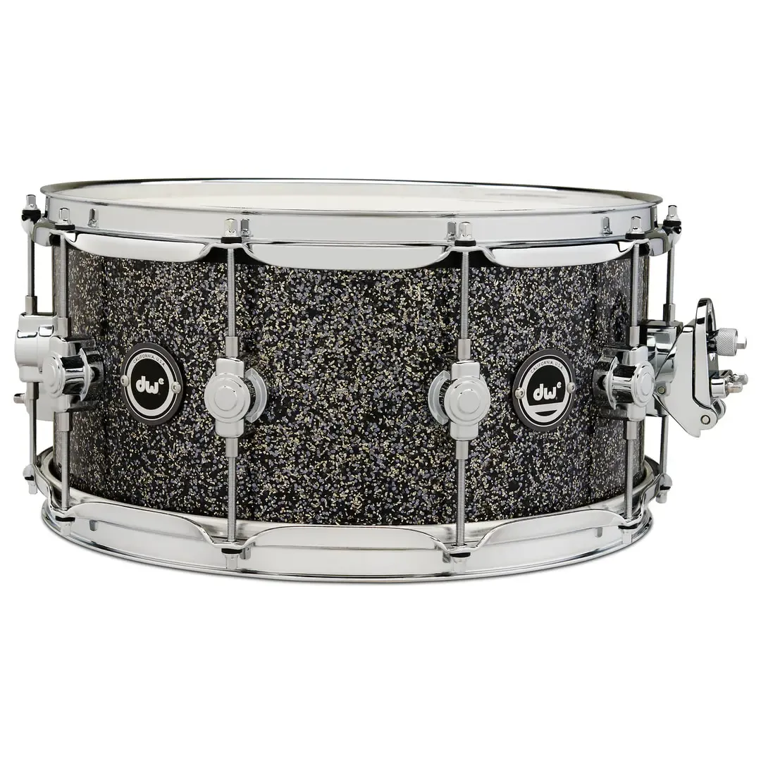 DWe Caisse Claire 14"x 6.5" Black Galaxy Finish Ply
