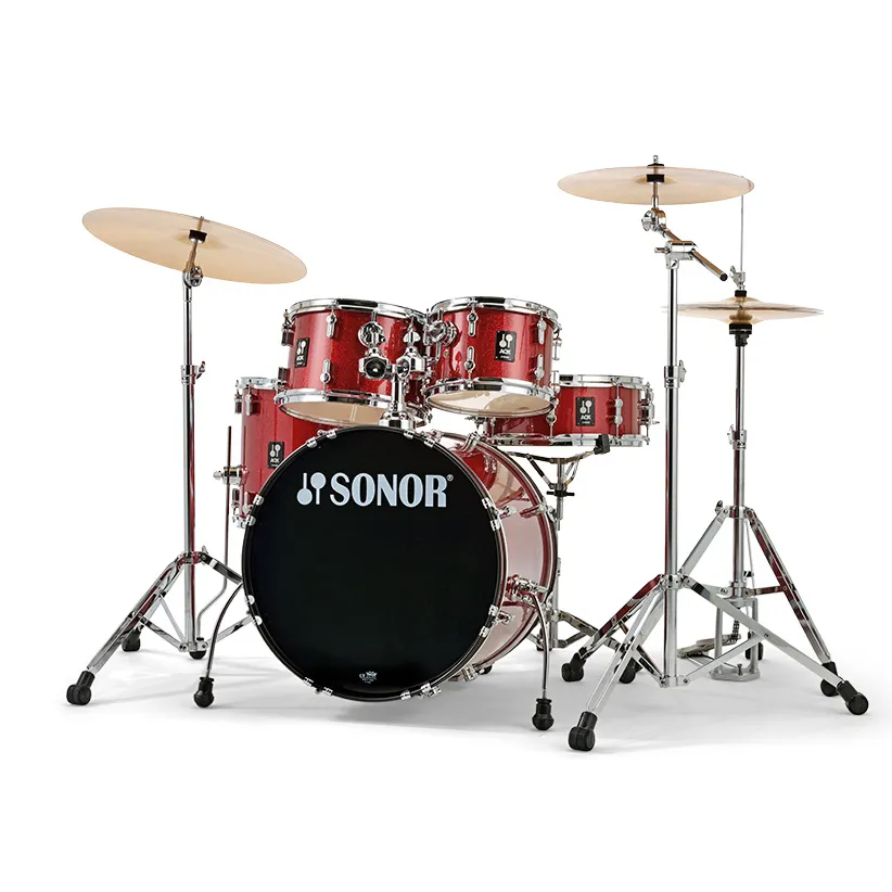 SONOR AQX Batterie 20"/5pcs Red Moon Sparkle