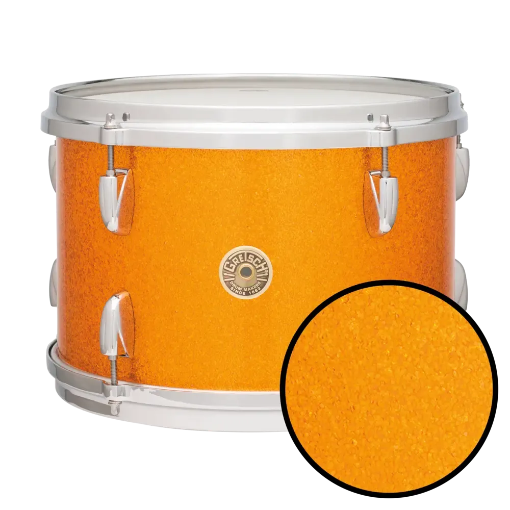 GRETSCH Brooklyn Tom 10"x 07" Gold Sparkle