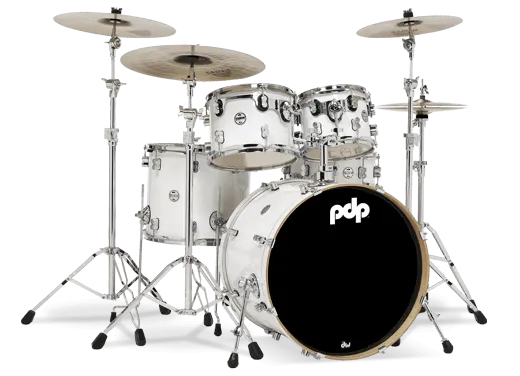 PDP Concept Maple Batterie 20"/4pcs Pearlescent White Lacquer