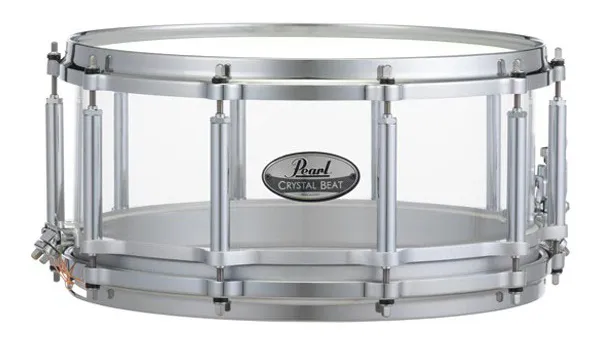 PEARL Crystal Beat Caisse Claire 14"x 6.5" Ultra Clear