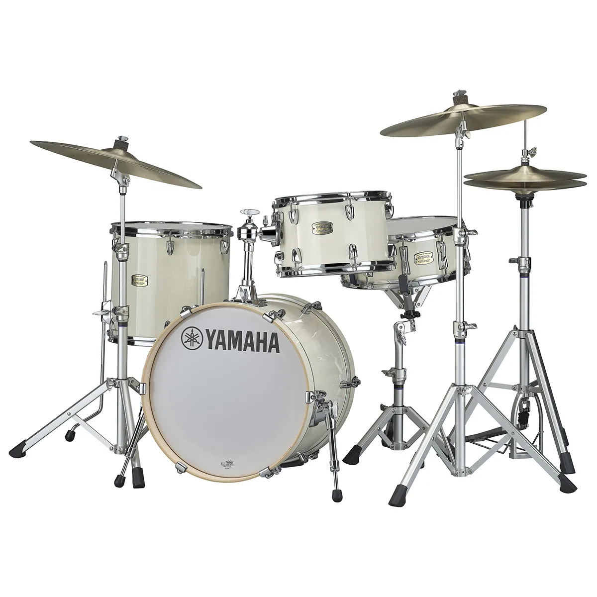 YAMAHA Stage Custom Bop Batterie 18"/3Pcs Classic White