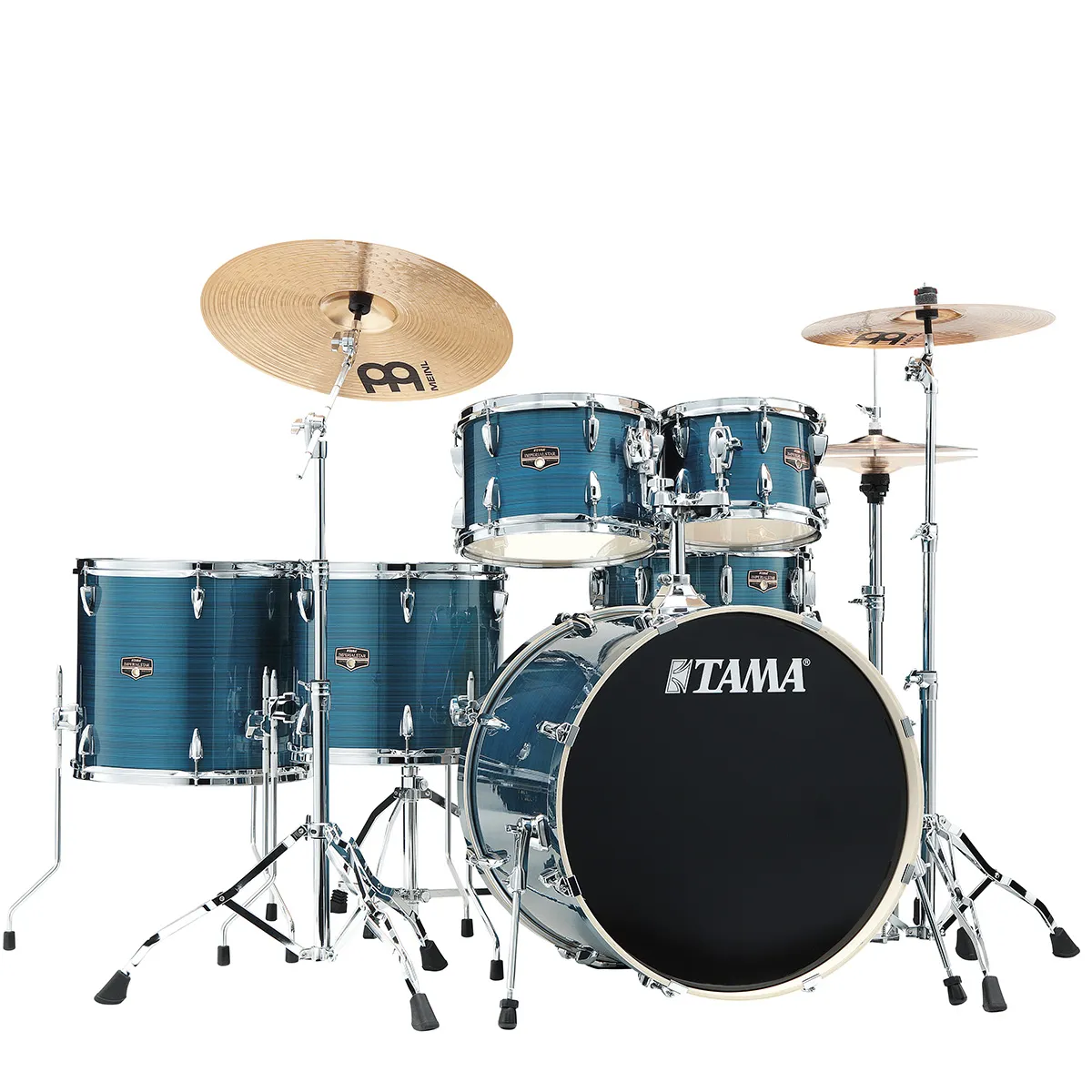 TAMA Imperialstar Batterie 22"/6pcs -Hairline Blue
