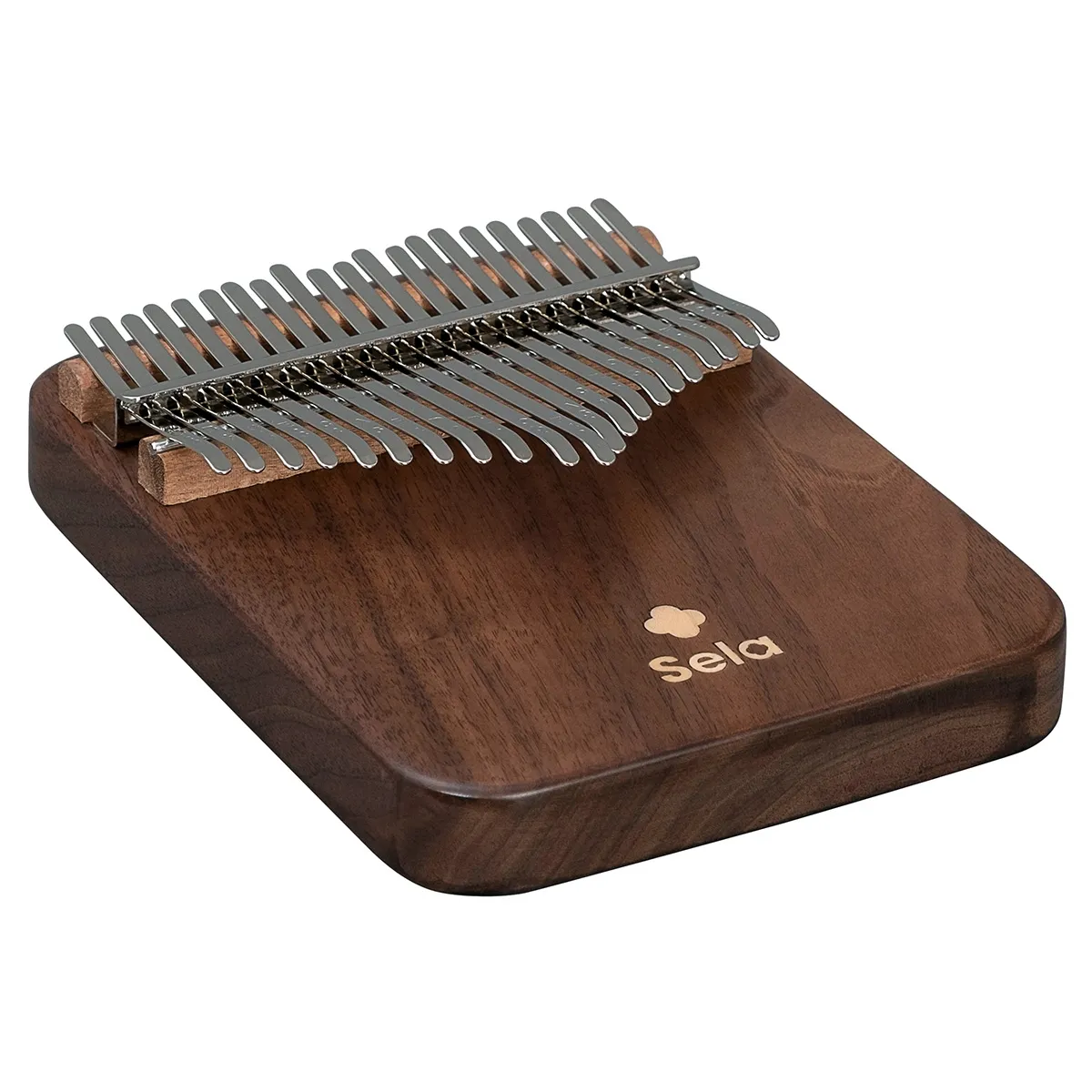 Kalimba Sela 21 Lames Solid Black Walnut