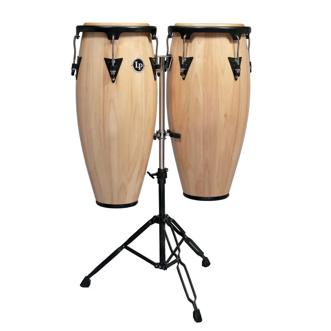 Conga Set LP A647Aw Aspire 11" + 12" - Double Stand - Natural