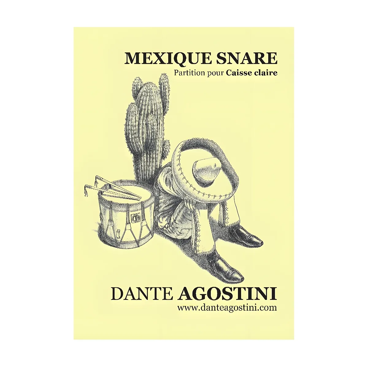 Methode Agostini Mexique Snare - Caisse Claire