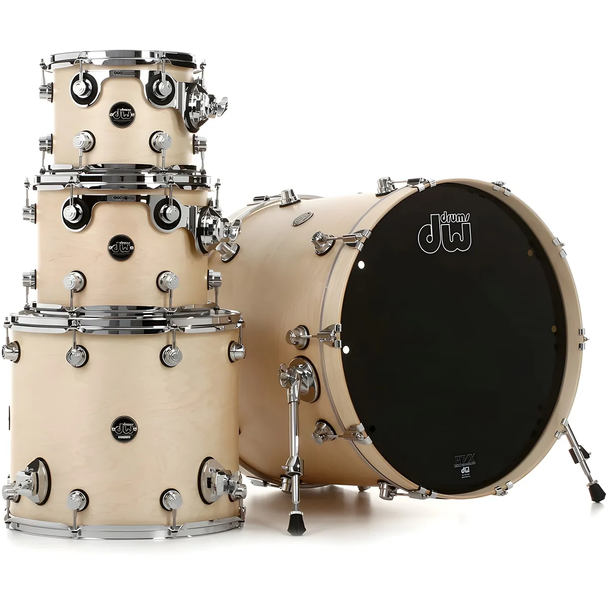 DW Collector Satin Oil Batterie 22"/4pcs Natural