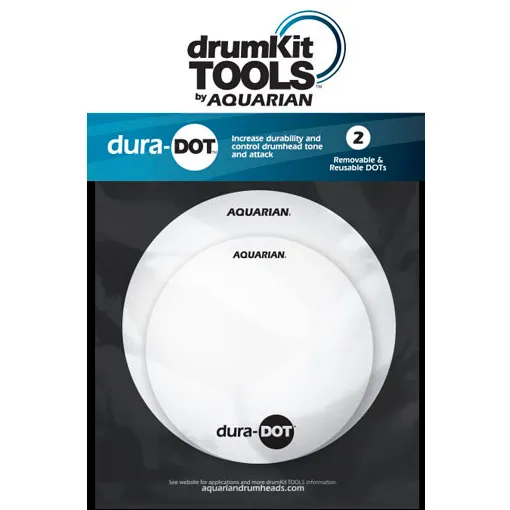 Patch Caisse Claire Aquarian Dura-Dot - (X2)