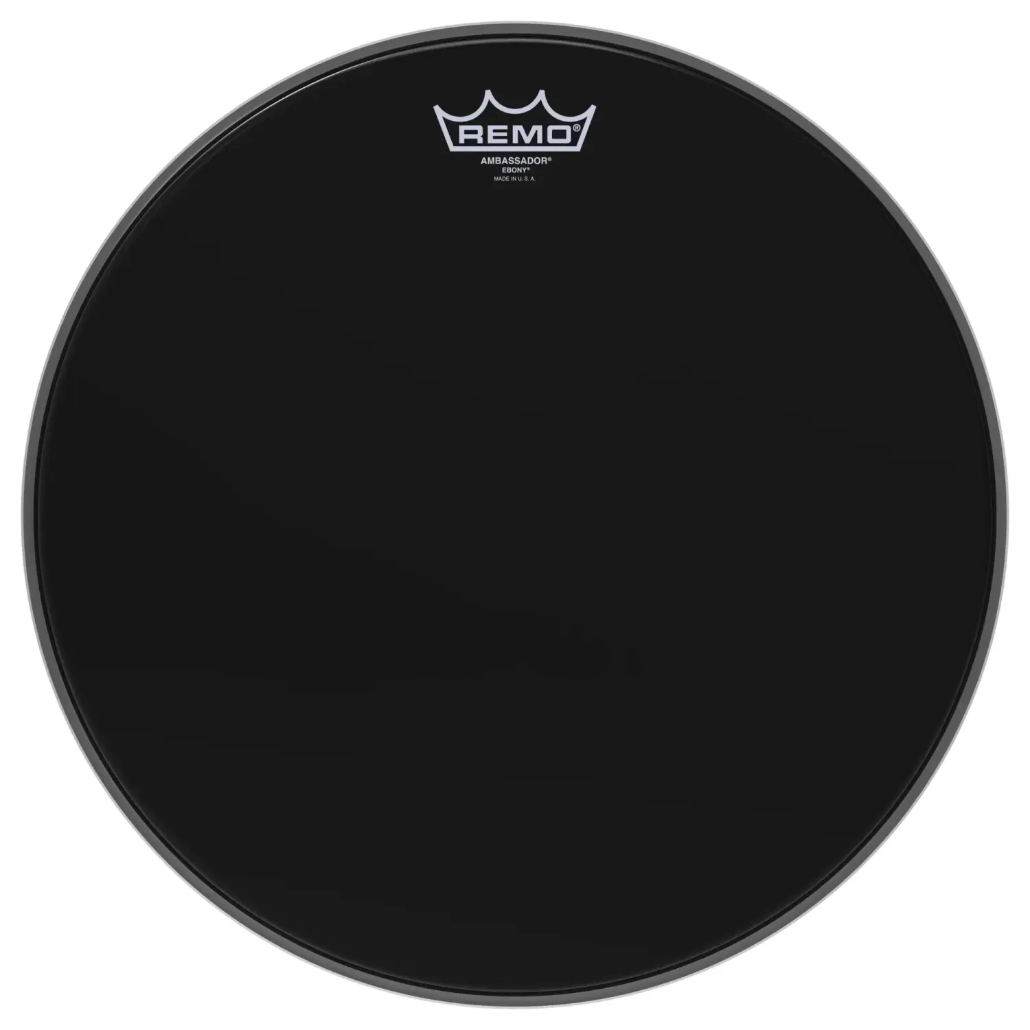REMO Ebony 15" Ambassador