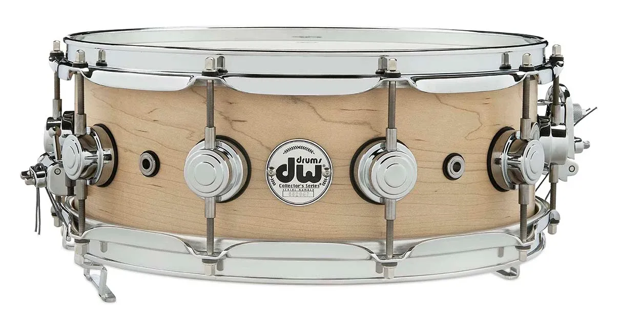 DW Collector's Caisse Claire 14"x 5.5" True Sonic Maple True Sonic Satin Oil