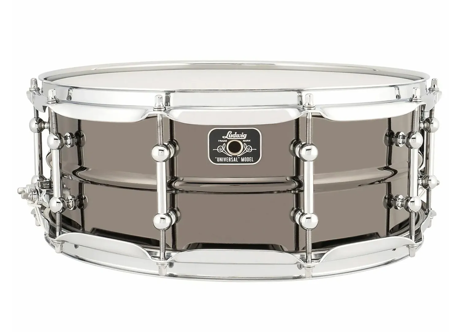 LUDWIG Universal Caisse claire 14"x 5,5" Brass Die-Cast