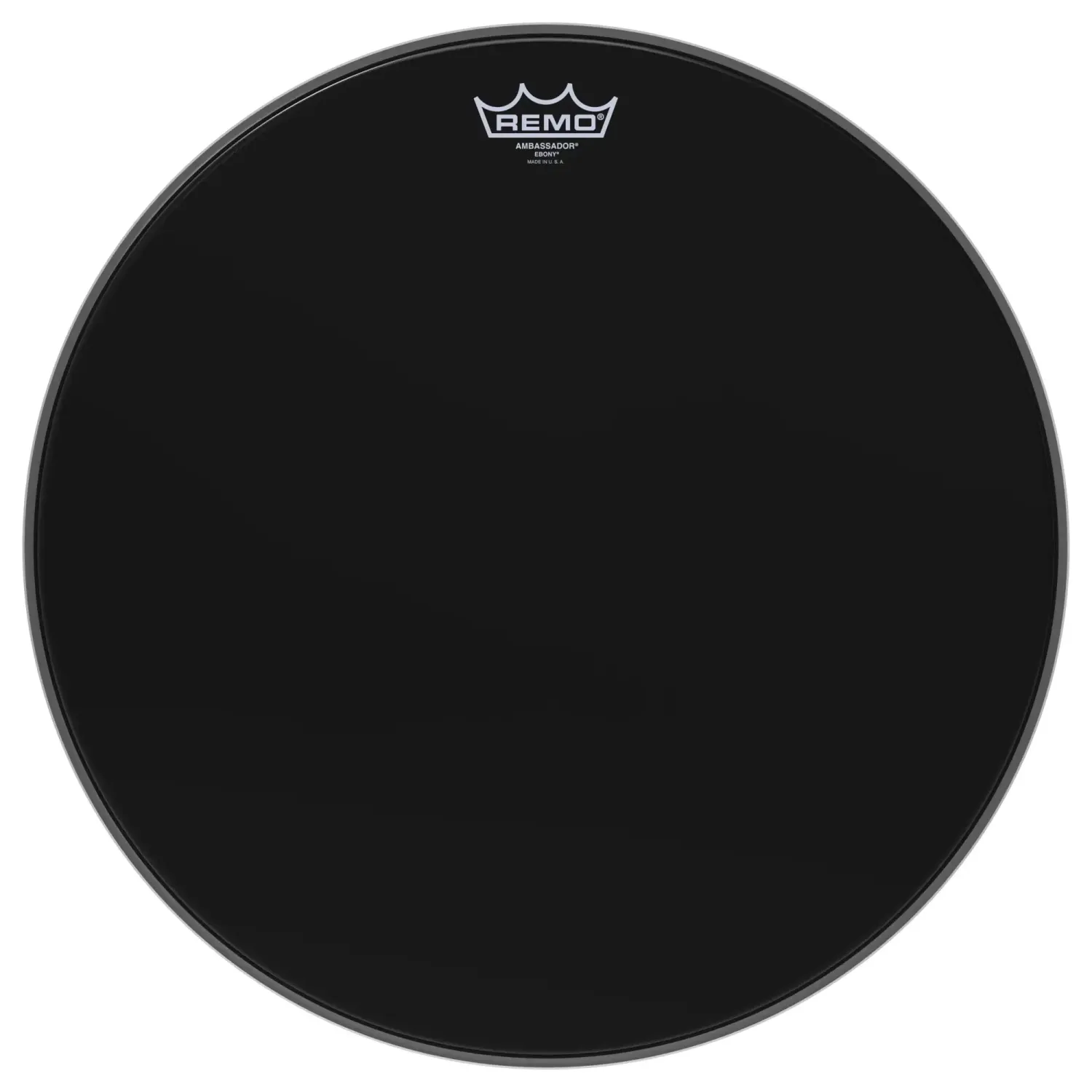 REMO Ebony 18" Ambassador