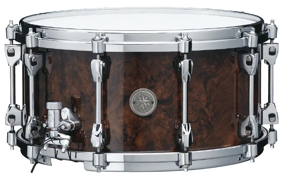 TAMA Starphonic Caisse Claire 14"x 7" Gloss Black Walnut Burl