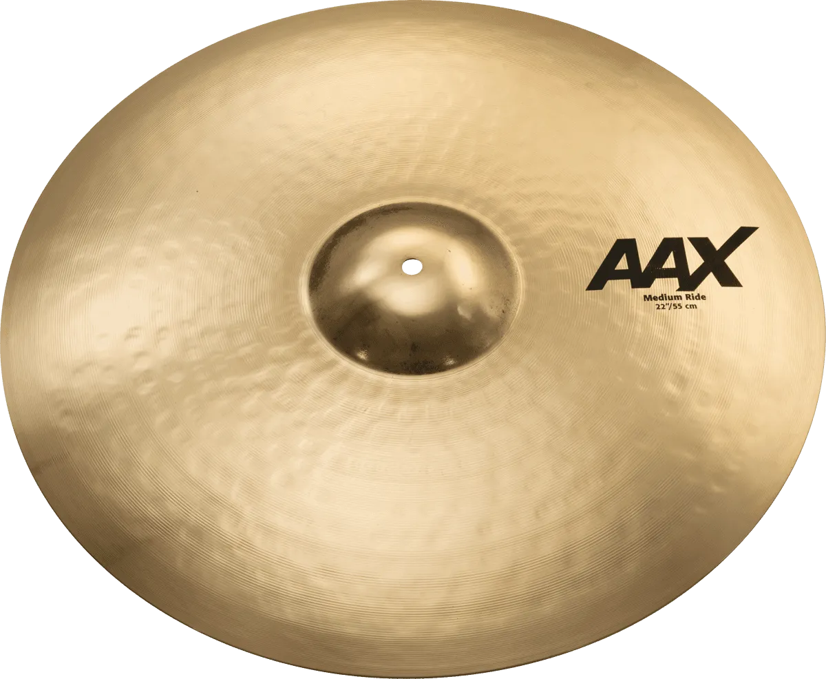 SABIAN AAX 22" Medium Brillant Ride