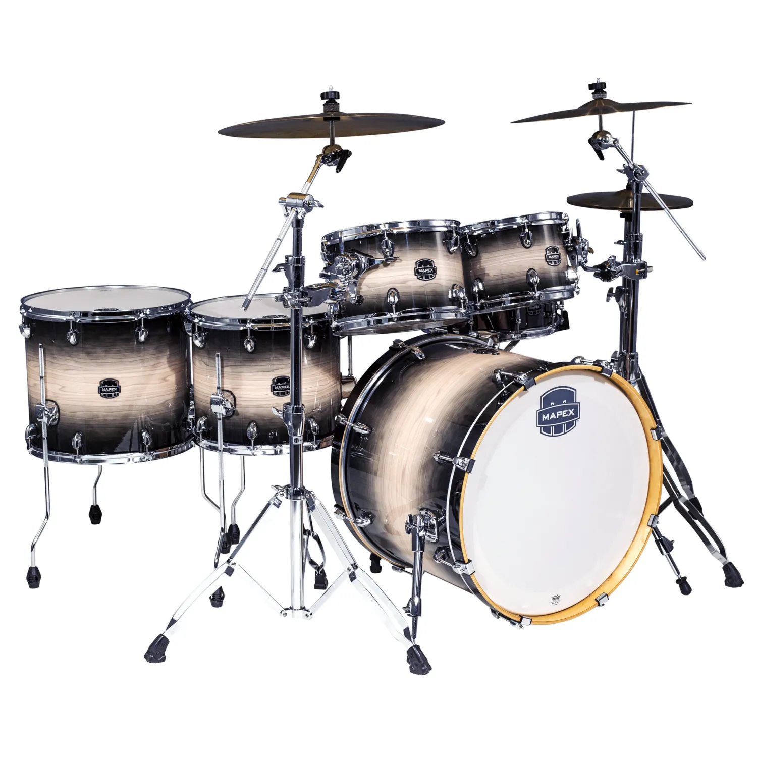 MAPEX Armory Batterie 22"/6pcs Limited Edit Black Burst