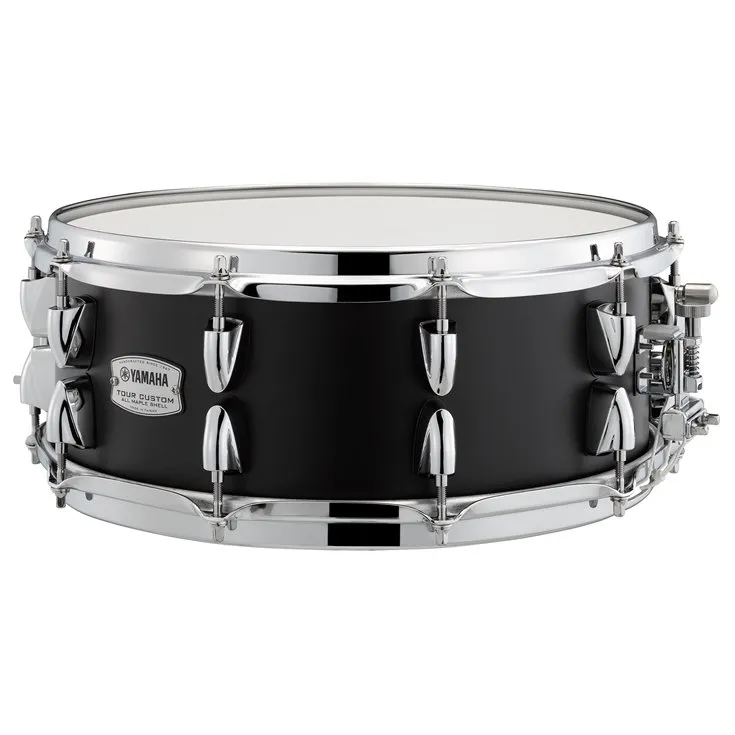 YAMAHA Tour Custom Caisse Claire 14"x 5,5" Licorice Satin