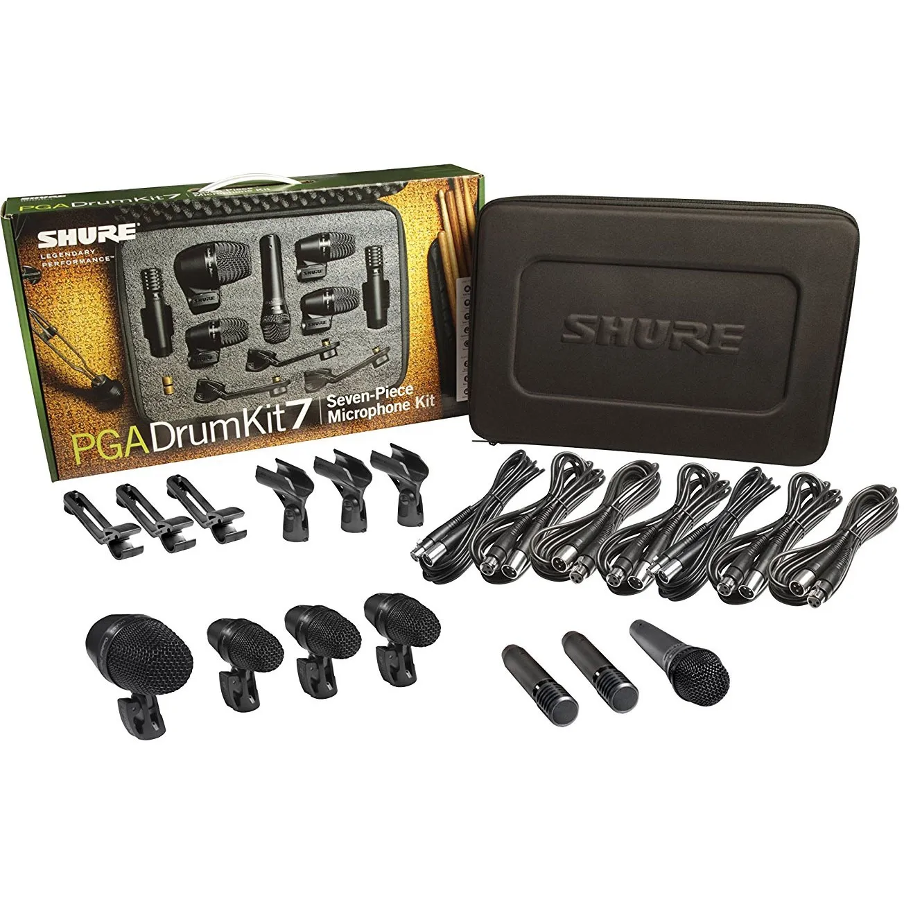 Pack Micro Shure - 7 Micros
