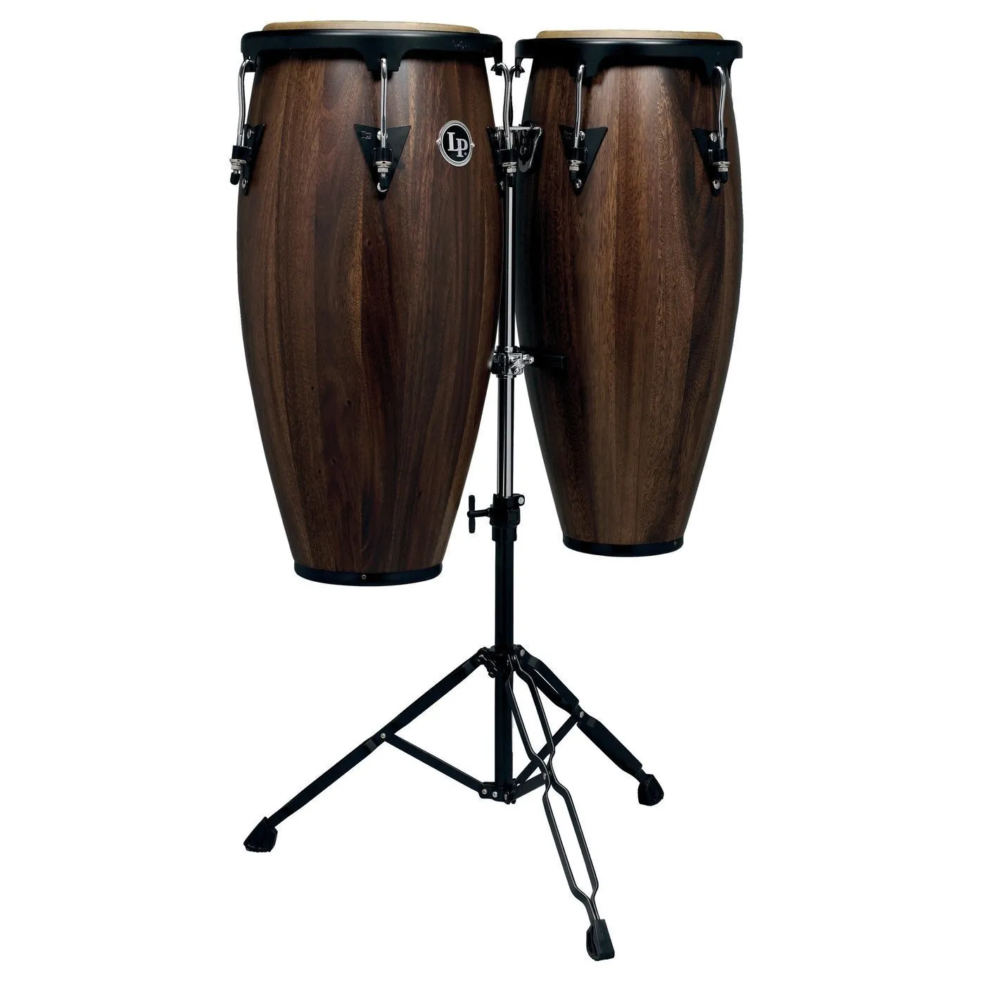 Conga Set LP A647Sw Aspire 11" + 12" - Double Stand - Siam Walnut