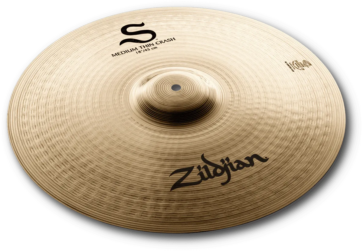 ZILDJIAN S 18" Medium Thin Crash