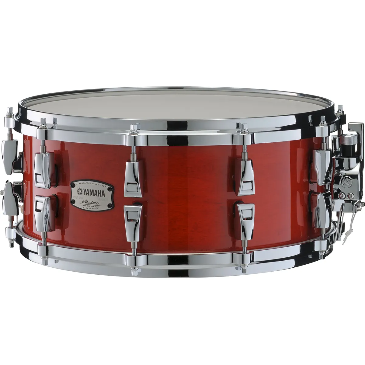 YAMAHA Absolute Hybrid Maple Caisse Claire 14"x 6" Red Autumn