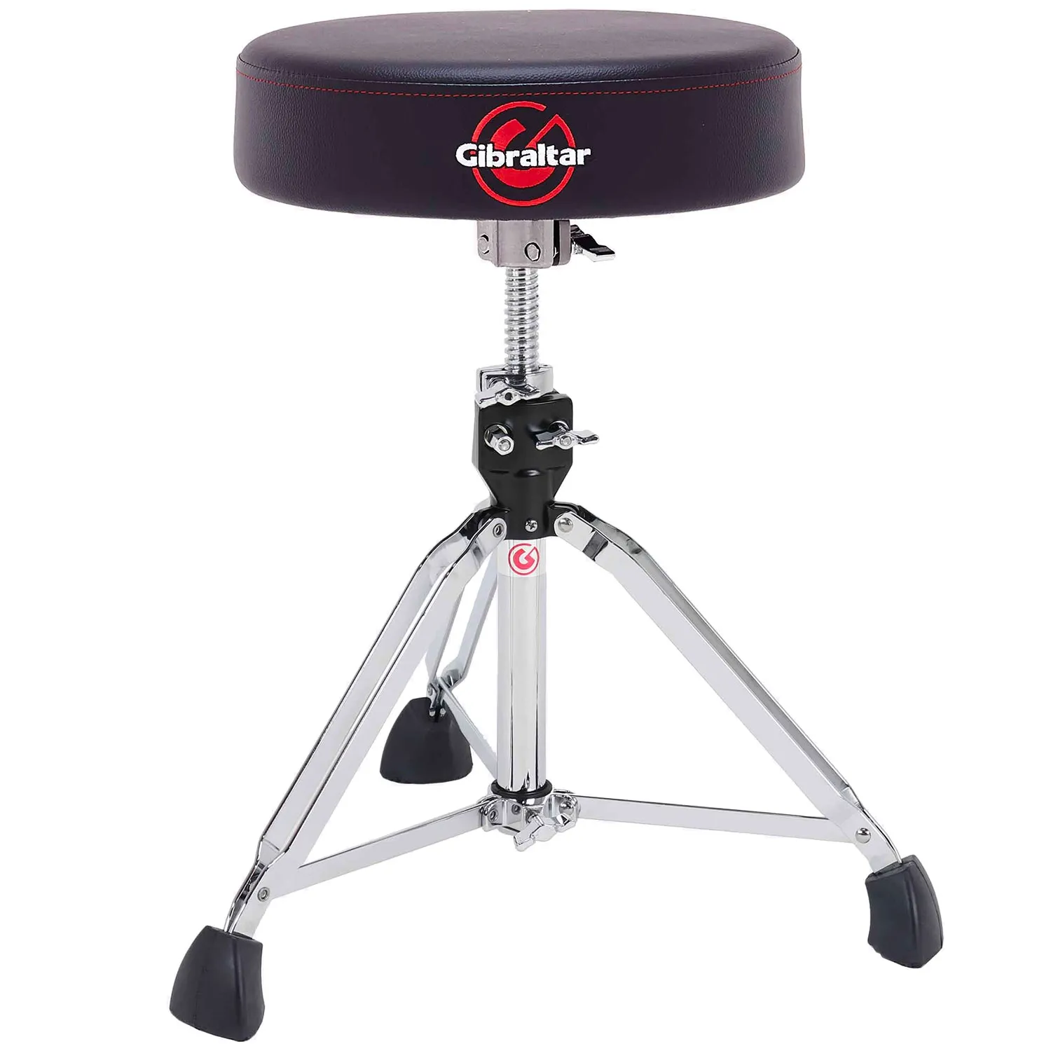 GIBRALTAR 9608E Siège Rond Vinyle Pro