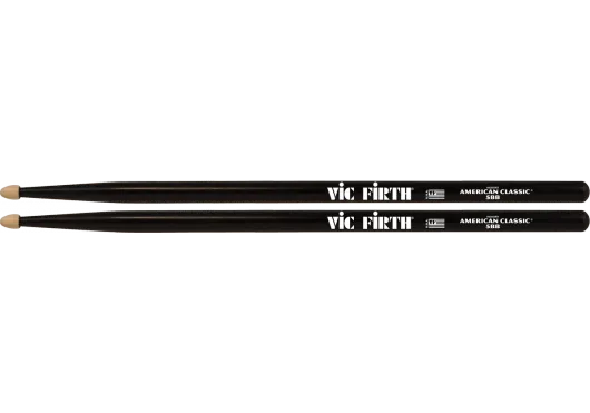 VIC FIRTH 5B American Classic Hickory Black