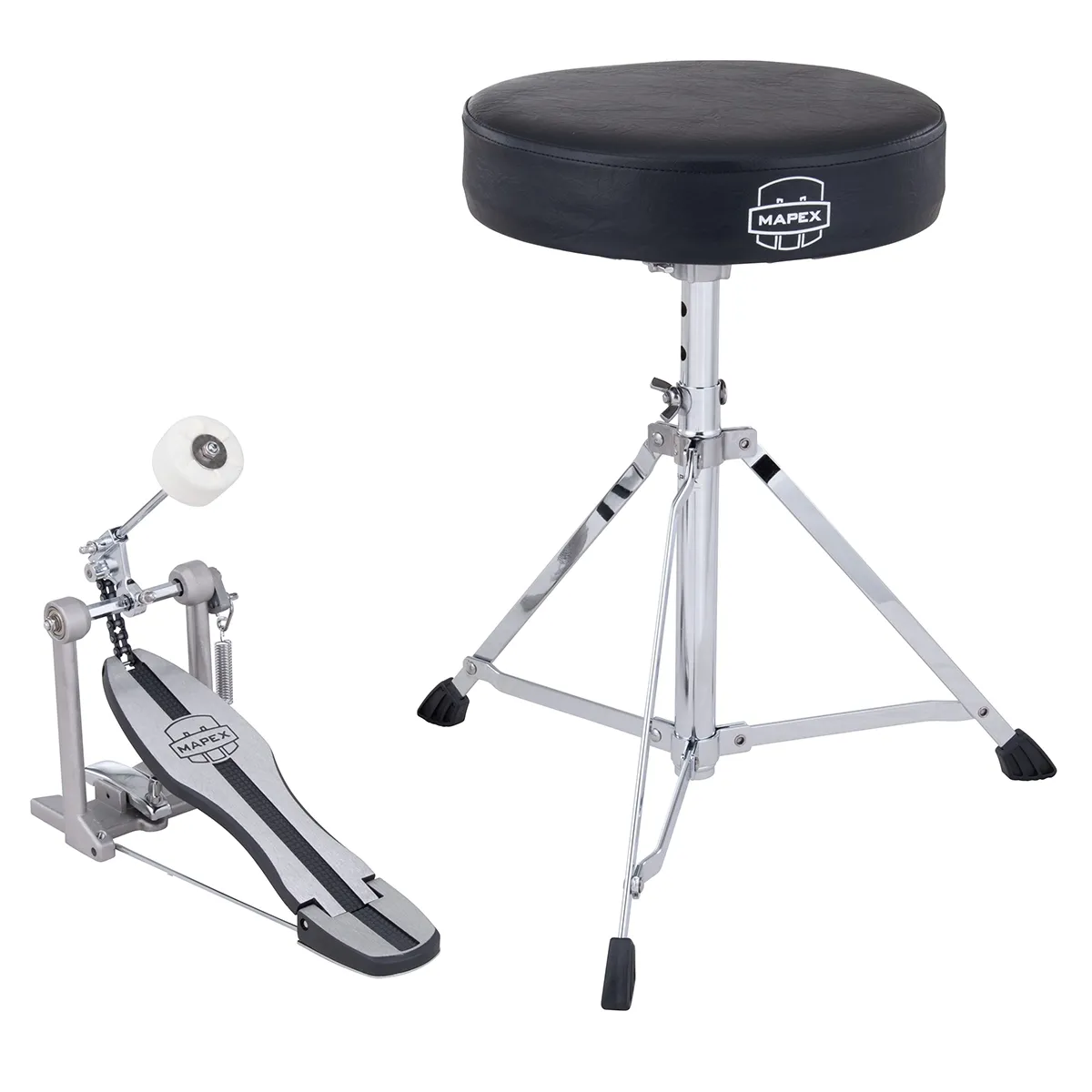 MAPEX Pack Comet Pedale Grosse Caisse + Siège T400