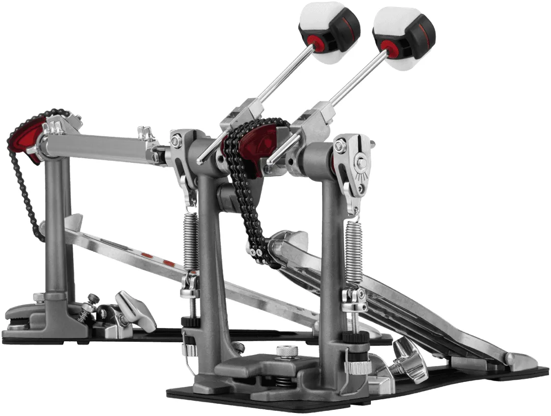 PEARL P2052CL Pedale Grosse Caisse Double Eliminator Redline Gaucher