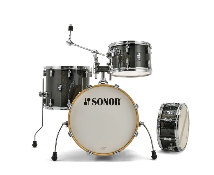 SONOR AQX Jazz Batterie 18"/4pcs Black Midnight Sparkle