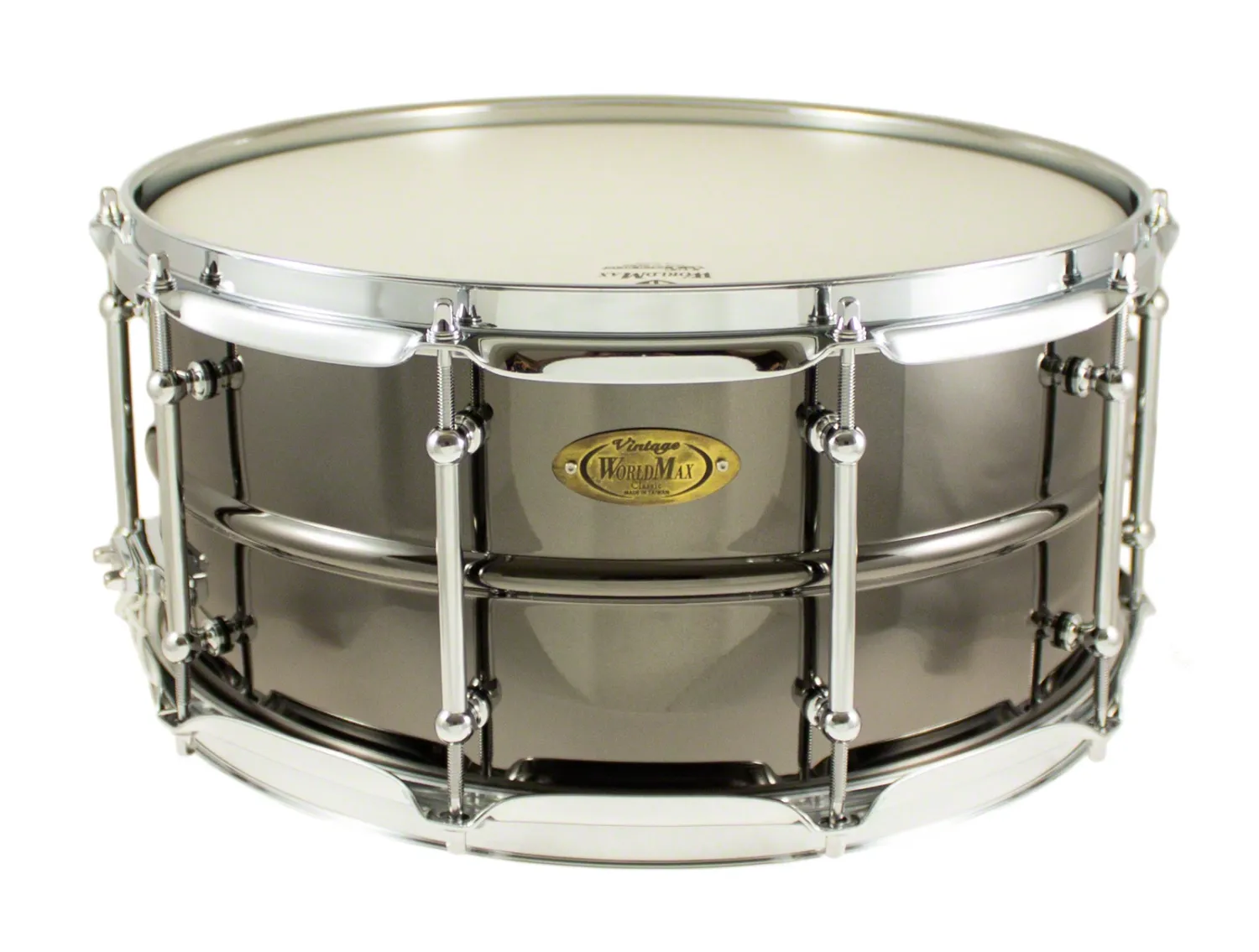 WORLDMAX Black Dawg Caisse Claire 14"x 6.5" Laiton 