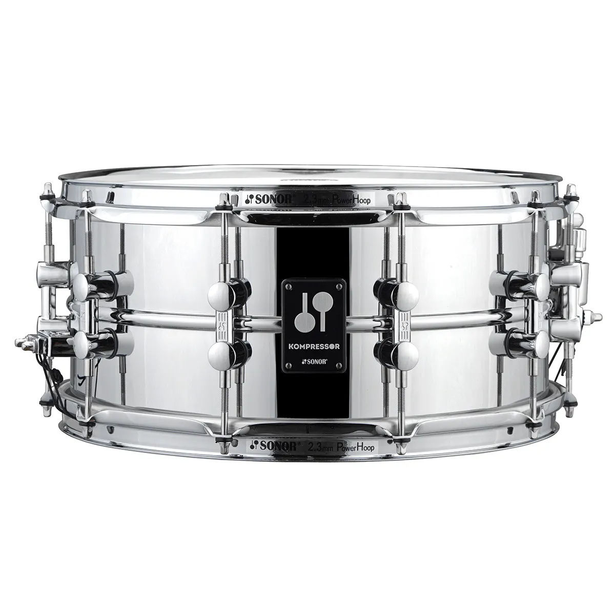 SONOR Kompressor Caisse Claire 14"x 6.5" Acier Chrome