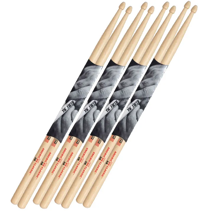 VIC FIRTH 5B Pack 4 Paires