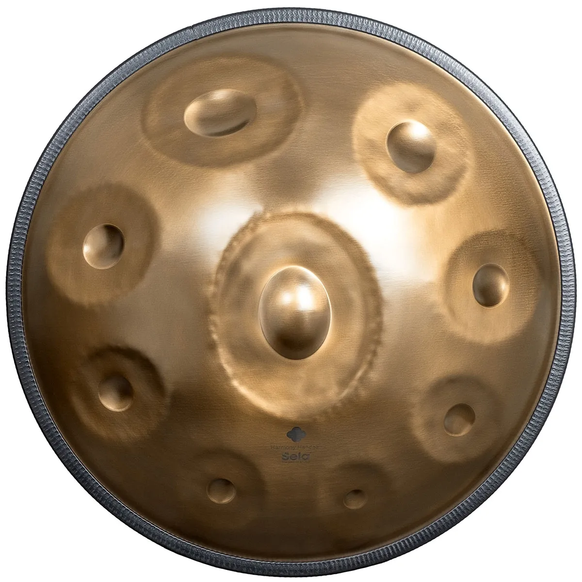 Handpan Sela Harmony - Stainless Steel - Gold - D Sabye