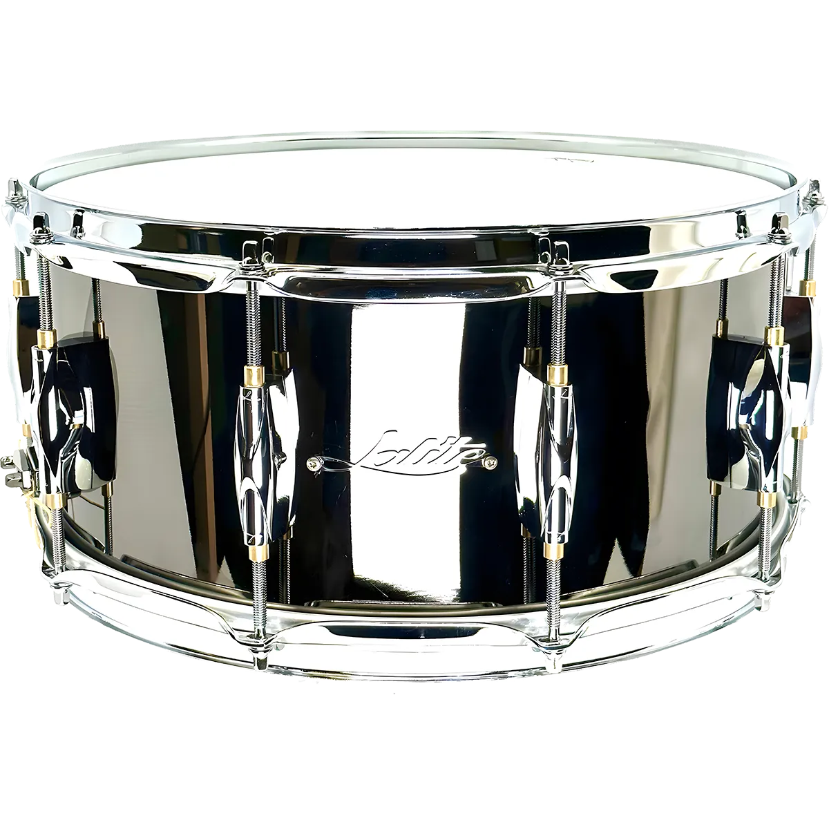 LALITE Caisse Claire 14"X6,5" Laiton Black Nickel (Sans Renfort Centre)