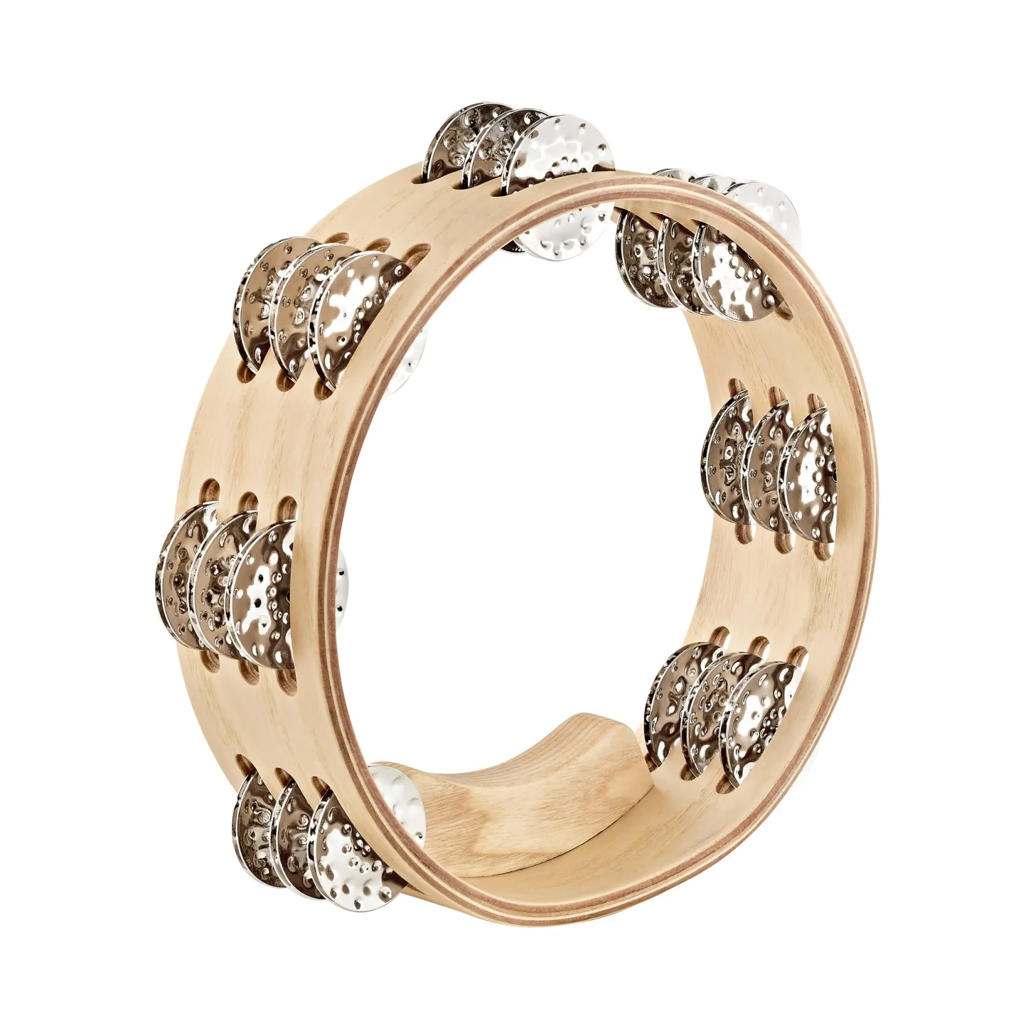 Tambourin Meinl 08" Artisan Compact - 3 Rangs - Nickel